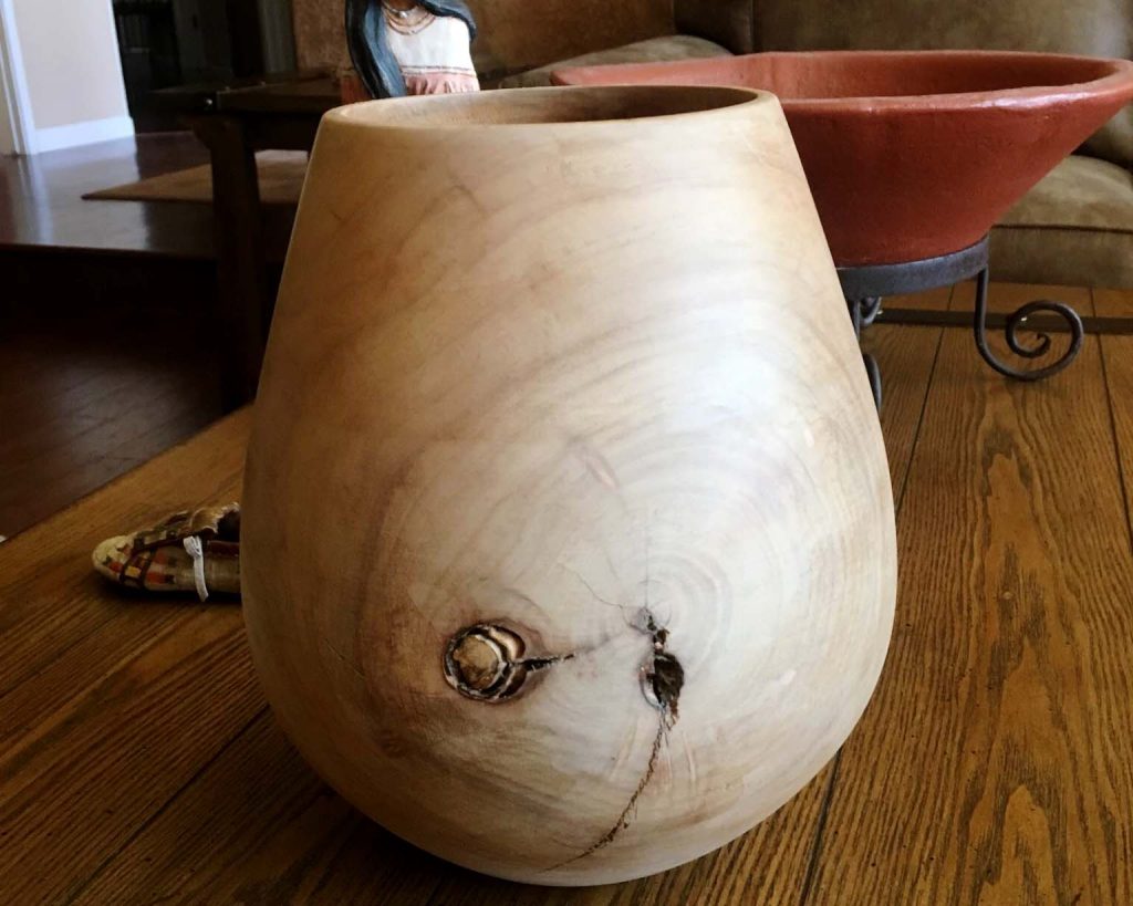 black willow vase